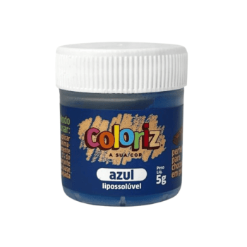 Corante em Pó Lipossolúvel Azul 5g Coloriz - Gran Chef