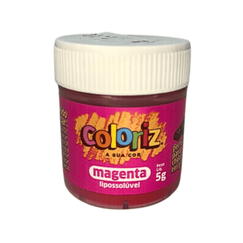 Corante em Pó Lipossolúvel magenta 5g Coloriz - Gran Chef