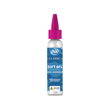 Corante Soft Gel Azul Marinho Classic 25g - Mix