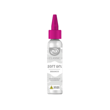 Corante Soft Gel Branco Classic 25g - Mix