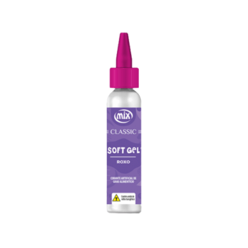 Corante Soft Gel Roxo Classic 25g - Mix