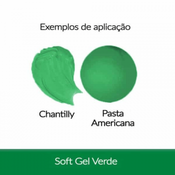 Corante Soft Gel Verde 25g - Fab!