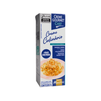Creme Culinário Gourmet Chef 1L - Master Martini