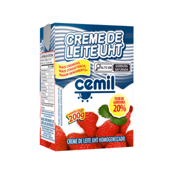 Creme de Leite 20% de Gordura 200g – Cemil