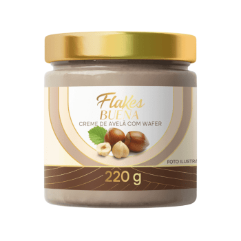 Creme Flakes Variegato Buena 220g - Gustosía 