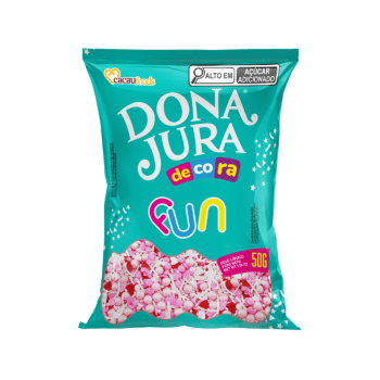 Decora Fun Confeito Sweet Rose 50g - CacauFoods