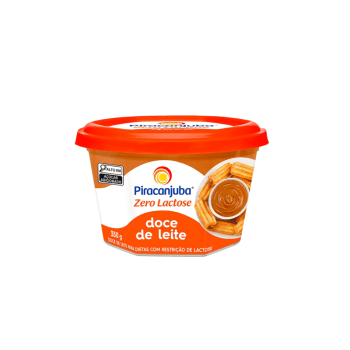 Doce de Leite Zero Lactose 350g - Piracanjuba 