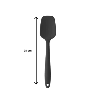 Espátula de Silicone Preta Funda ES5 - Prime Chef