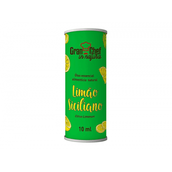 Óleo Essencial Natural Limão Siciliano 10ml - Gran Chef
