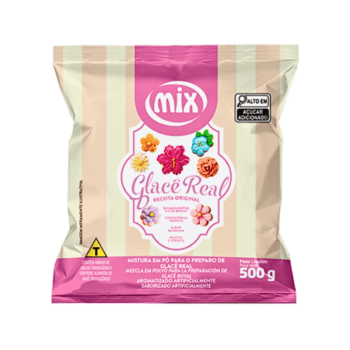 Glacê Real em Pó 500g - Mix