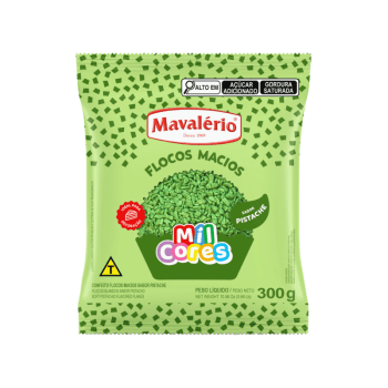 Granulado Flocos de Pistache 300g - Mavalério