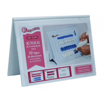 Kit para Treinamento de Bicos de Confeitar Playcakes 