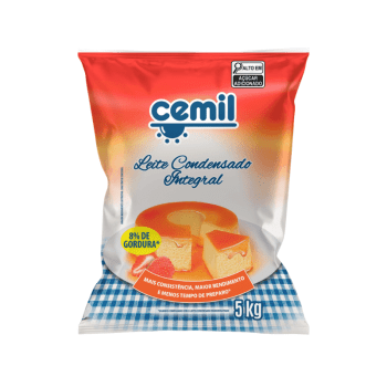 Leite Condensado 5kg- Cemil