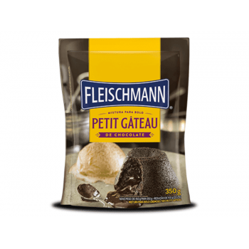 Mistura para Bolo Petit Gâteau 350g - Fleischmann 