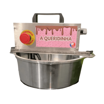 Panela de Mexer Doces Elétrica Alumínio 28x10,5 cm - Caparroz