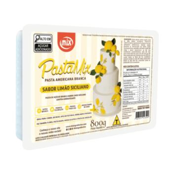 Pasta Americana Sabor Limão siciliano 800g - Mix