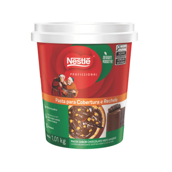 Pasta Chocolate Meio Amargo  Dois Frades 1,01kg - Nestlé