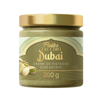 Pasta Creme Pistache com Kataifi Dubai 200g - Gustosía Premium