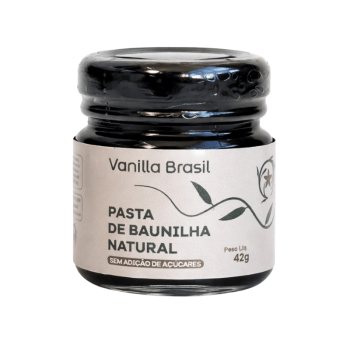 Pasta de Baunilha Natural Sem Açúcar 42g - Vanilla Brasil