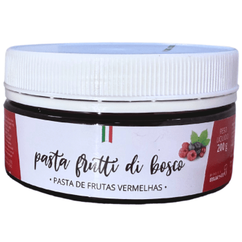 Pasta de Frutas Vermelhas 200g - Dolce Maetro Unika 