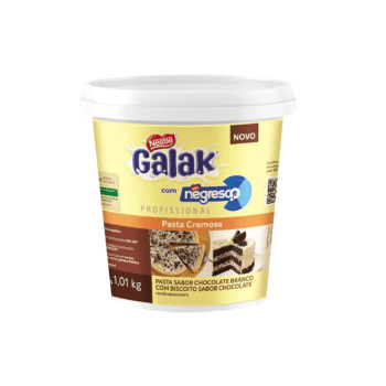 Pasta Sabor Chocolate Branco com Negresco Nestlé Galak 1,01kg