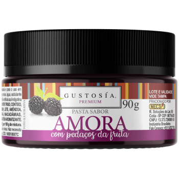 Pasta Saborizante Amora 90g - Gustosía Premium
