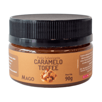 Pasta Saborizante Caramelo Toffee 90g - Mago