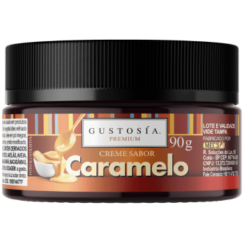 Pasta Saborizante Creme Caramelo 90g - Gustosía Premium