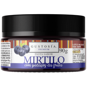 Pasta Saborizante Mirtilo 90g - Gustosía Premium
