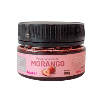 Pasta Saborizante Morango 90g - Mago