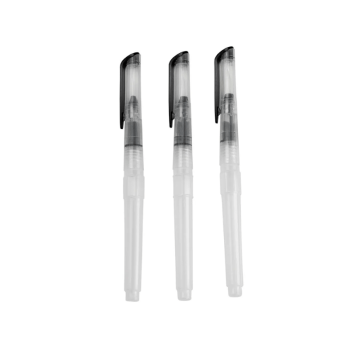 Pincel Caneta com Reservatório Transparente c/ 3 unidades 15 cm - Allonsy 