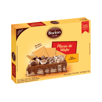 Placas de Wafer 130g - Barion