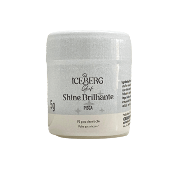 Pó para Decoração Brilhante Pisca Shine 5g  - Iceberg 