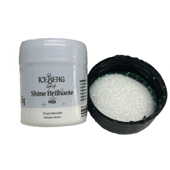 Pó para Decoração Brilhante Pisca Shine 5g  - Iceberg 