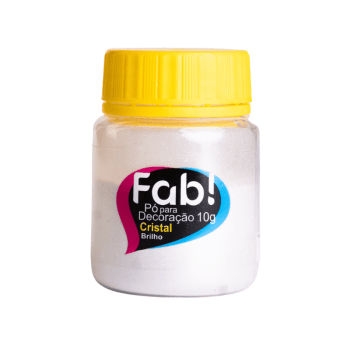 Pó para Decoração Cristal 10g - Fab!