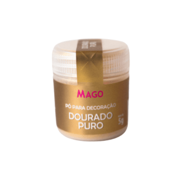 Pó para Decoração Dourado Puro 5g - Mago 