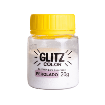 Pó para Decoração Glitter Color Perolado 20g - Fab!