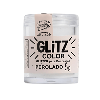 Pó para Decoração Glitter Color Perolado 5g - Fab!