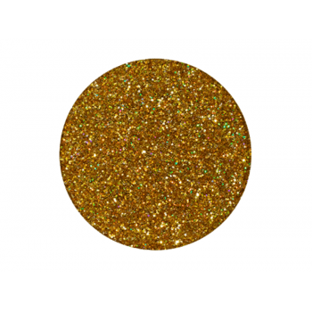 Pó para Decoração Glitter Holográfico Dourado 5g - Fab!