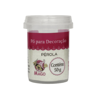 Pó para Decoração Pérola 50g - Mago