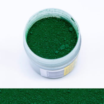 Pó para Decoração Verde Menta Cintilante 3g - Fab 