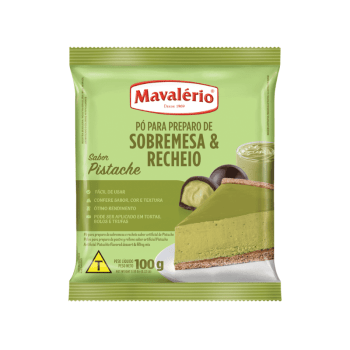 Pó para Sobremesa Pistache 100g - Mavalério