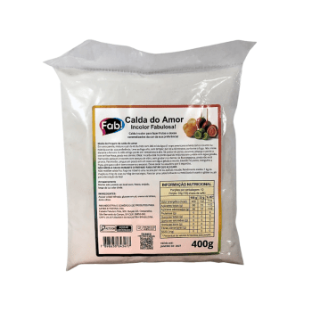 Preparo para Calda do Amor Incolor 400g – Fab!