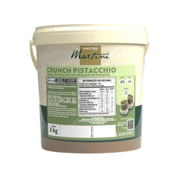 Recheio Caravella Crunch Pistacchio 3kg - Master Martini 