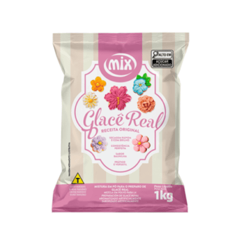 Glacê Real em Pó 1kg - Mix