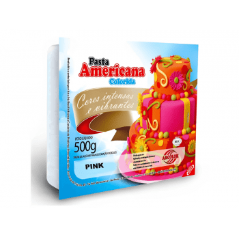 Pasta Americana Pink 500g - Arcólor 