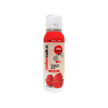 Spray Colorcake Vermelho 42g - In Loco Foods