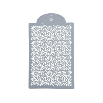 Stencil Bolo Floral ST 13 - Allonsy