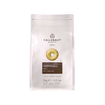 Vermicelli Callebaut Selection Chocolate Branco 1kg