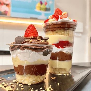 Curso Bolo no Pote e Copo da Felicidade 18/10/25 9h às 13h30